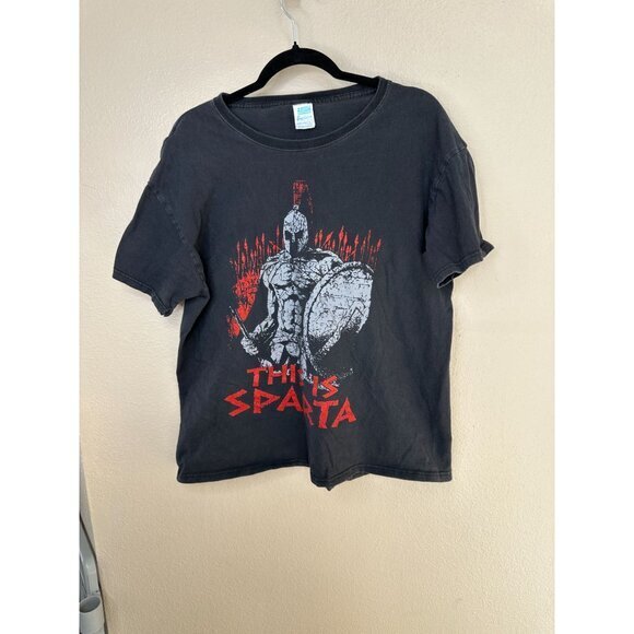 Euphoria Mens Black Shirt Large‎ short sleeve t-shirt Cotton round neck pullover - Picture 1 of 7